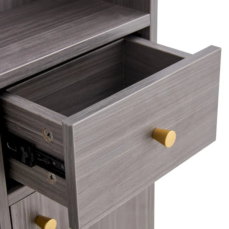 Meuble de rangement minimaliste moderne, meuble à chaussures en rotin japonais, meuble de chevet, petit meuble de maison