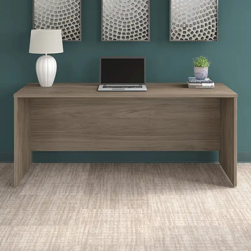 Bureau avec caisson latéral 72 po L x 24 po P