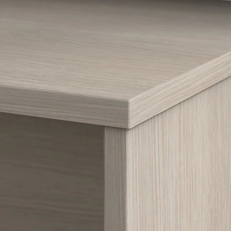 Bureau avec caisson latéral 72 po L x 24 po P