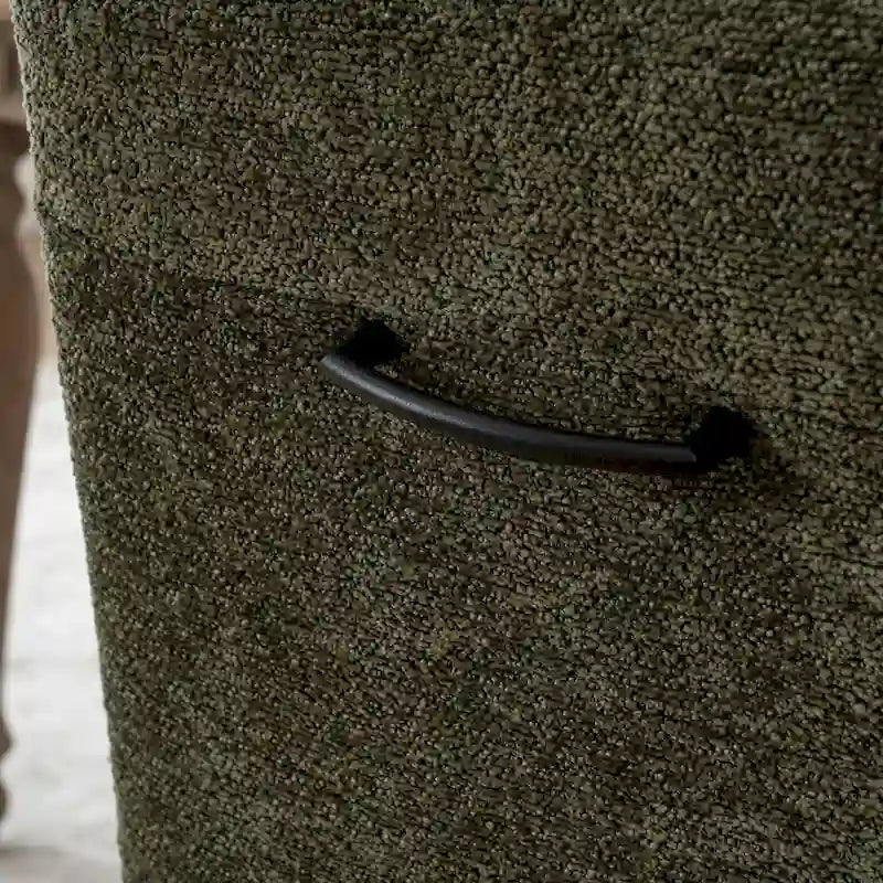Chaises de salle à manger capitonnées modernes avec pieds en métal pivotants