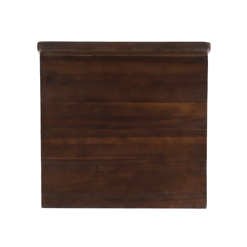 Tabourets de bar contemporains en bois d'acacia pour intérieur, hauteur bar