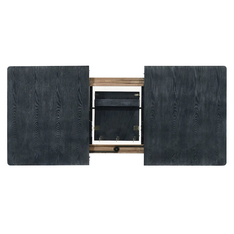 Table de salle à manger rectangulaire extensible