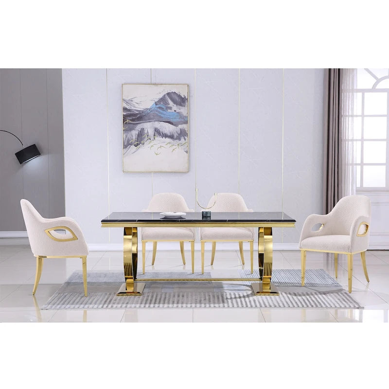 Fauteuils Chaises d'appoint en velours avec accoudoirs Fox-Eye et pieds en acier inoxydable poli miroir