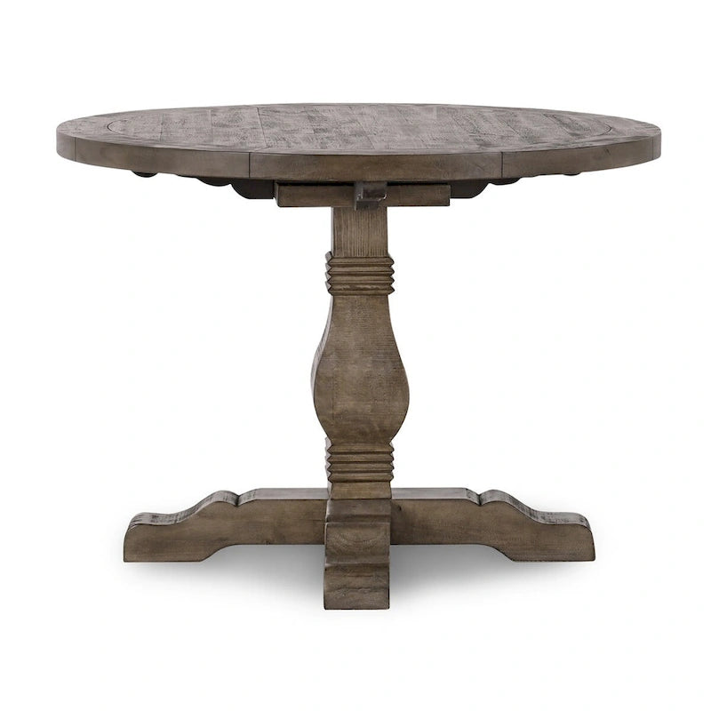 Table de salle à manger de 42 pouces (brun vieilli)