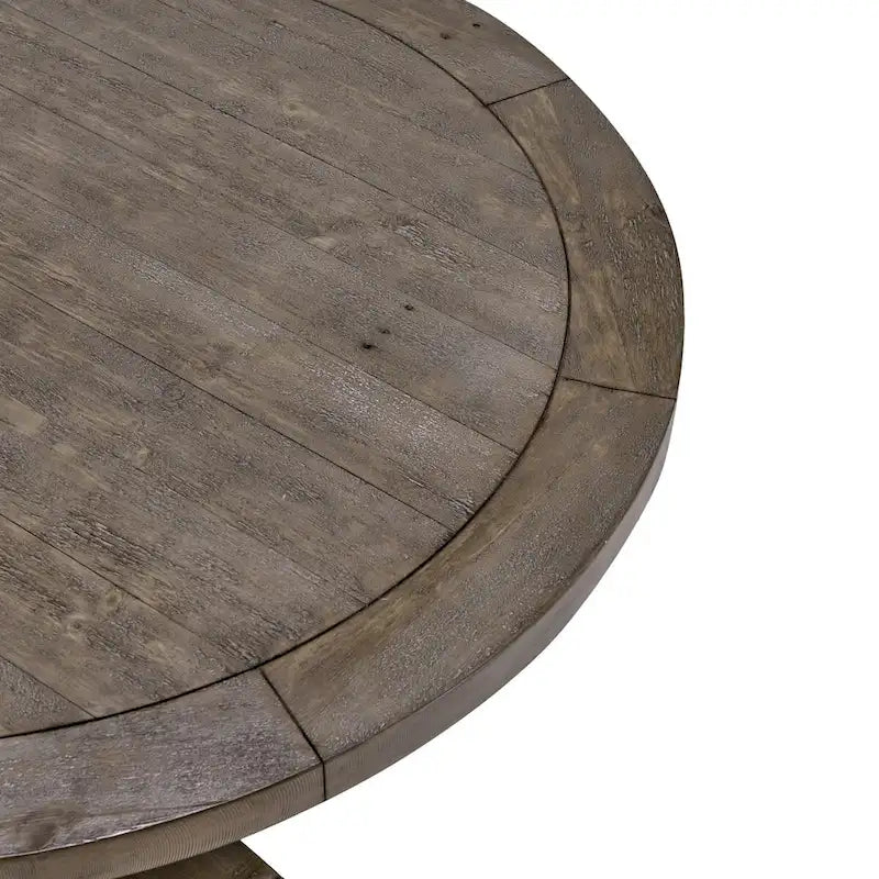 Table de salle à manger de 42 pouces (brun vieilli)