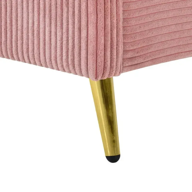 Lit plateforme élégant en bois tapissé avec tête de lit capitonnée