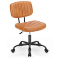 Chaise de bureau à dossier bas petite chaise de bureau à roulettes