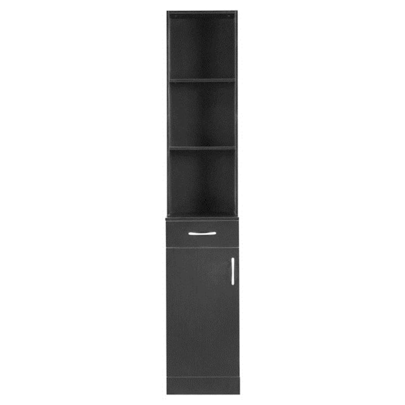 Meuble haut de salle de bain 1 porte 1 tiroir 3 compartiments