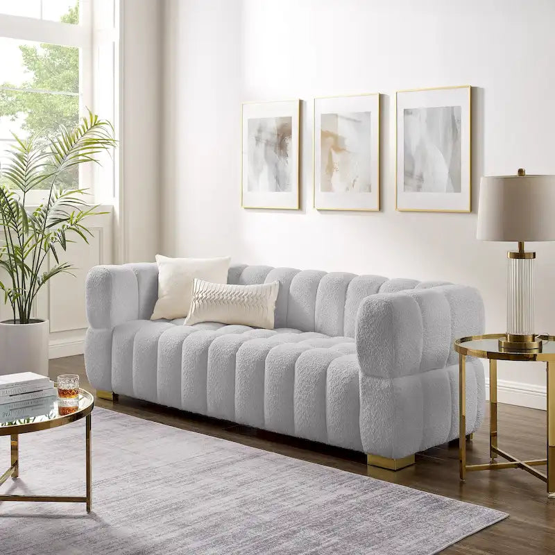 Canapé moderne, canapé confortable pour la détente - 85 x 33,86