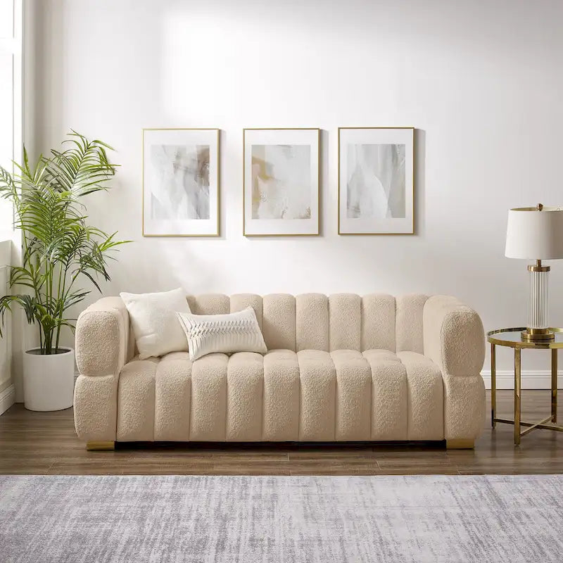 Canapé moderne, canapé confortable pour la détente - 85 x 33,86