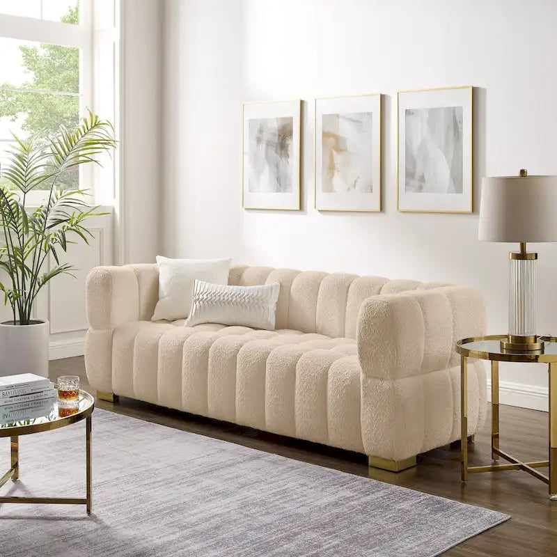 Canapé moderne, canapé confortable pour la détente - 85 x 33,86