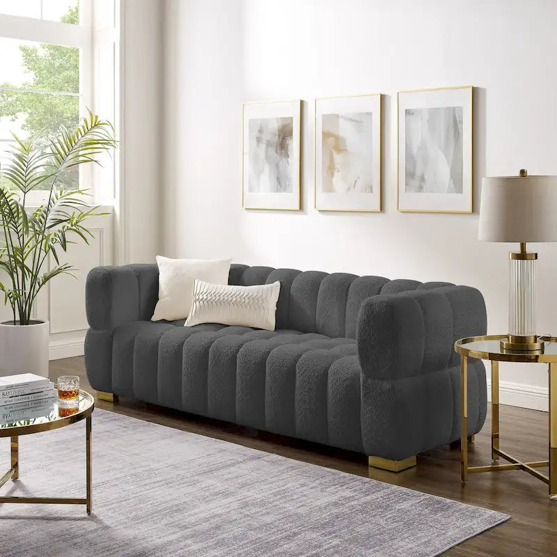 Canapé moderne, canapé confortable pour la détente - 85 x 33,86