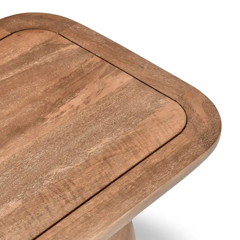 Console d'entrée en bois