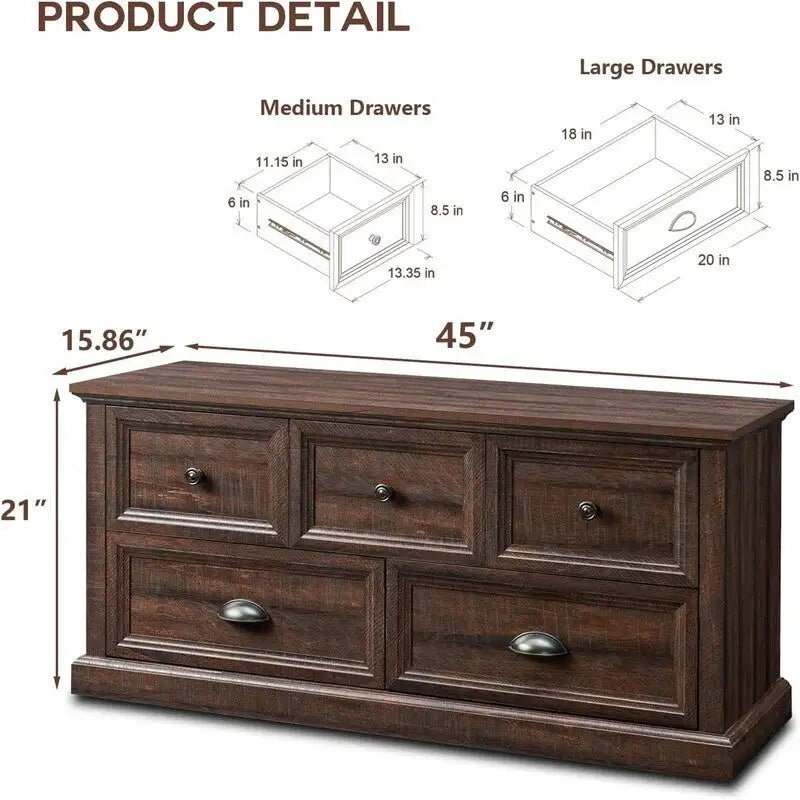 Banc de rangement – 15.86P x 45L x 21.14H