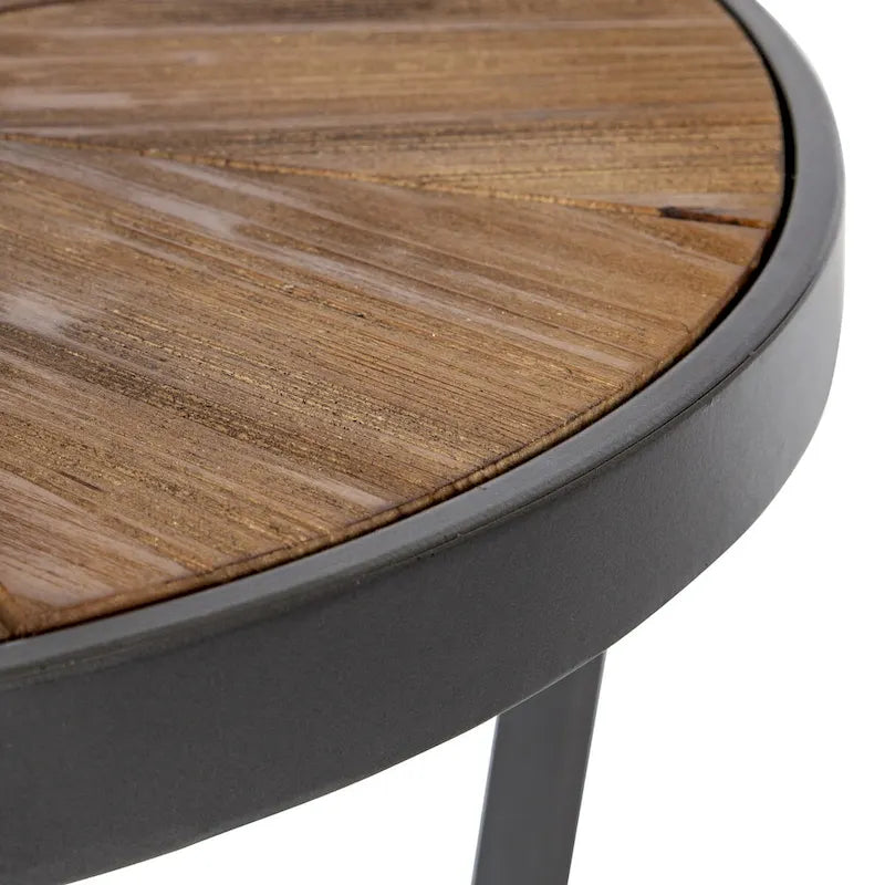 Table basse ronde - 24x24x15,5