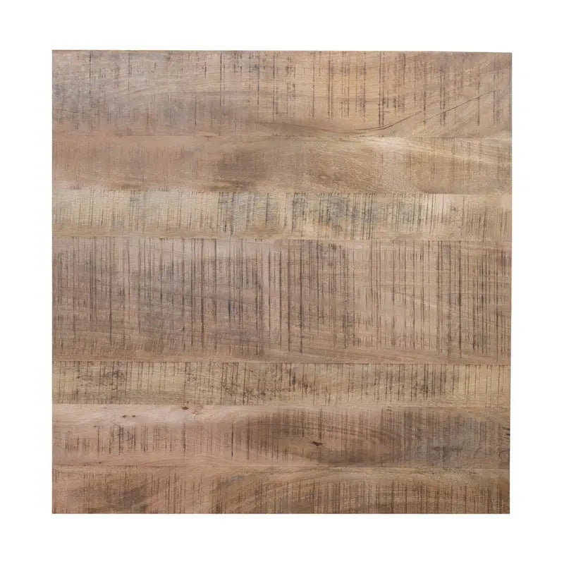 Table de salle à manger carrée en bois massif de 48 pouces
