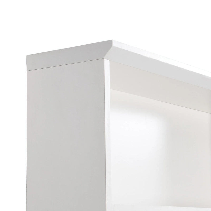 Meuble d'entrée large avec banc de rangement - Meuble à chaussures minimaliste, rangements cubiques, 8 crochets